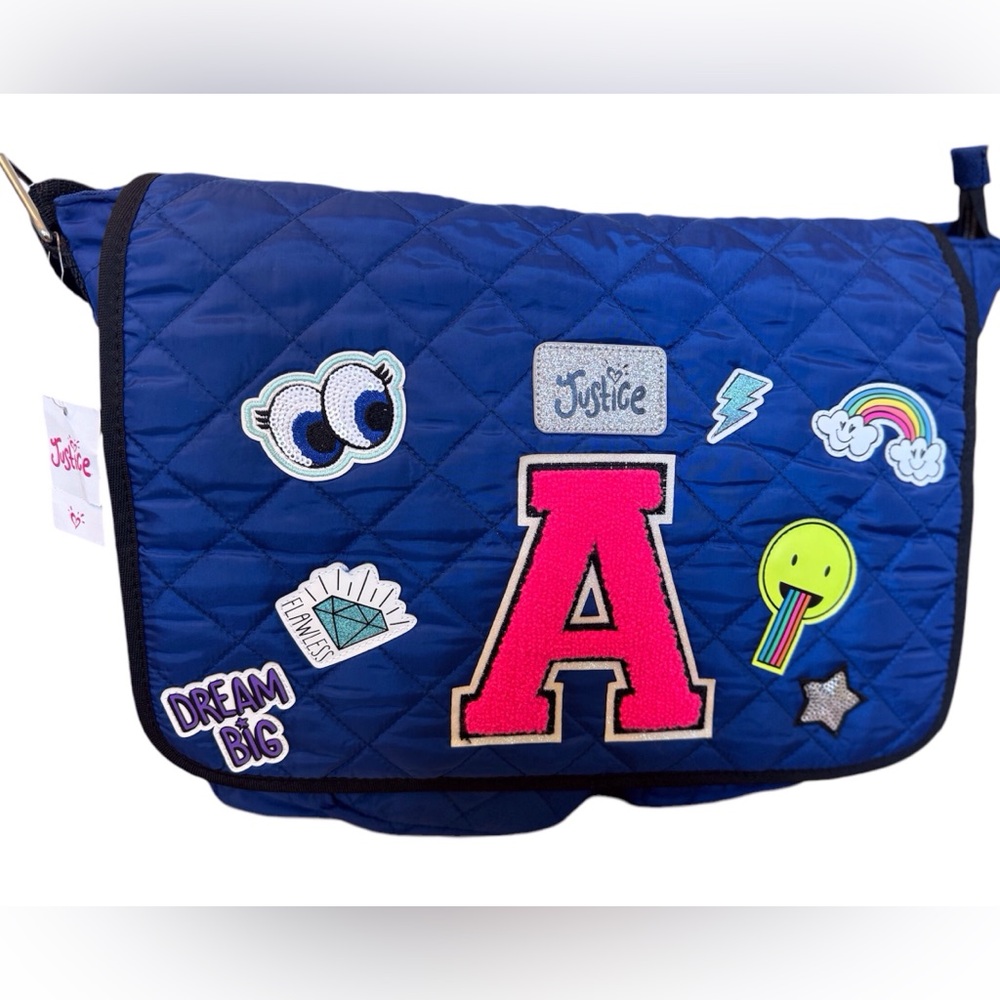 Justice Letter A Handbag Tote